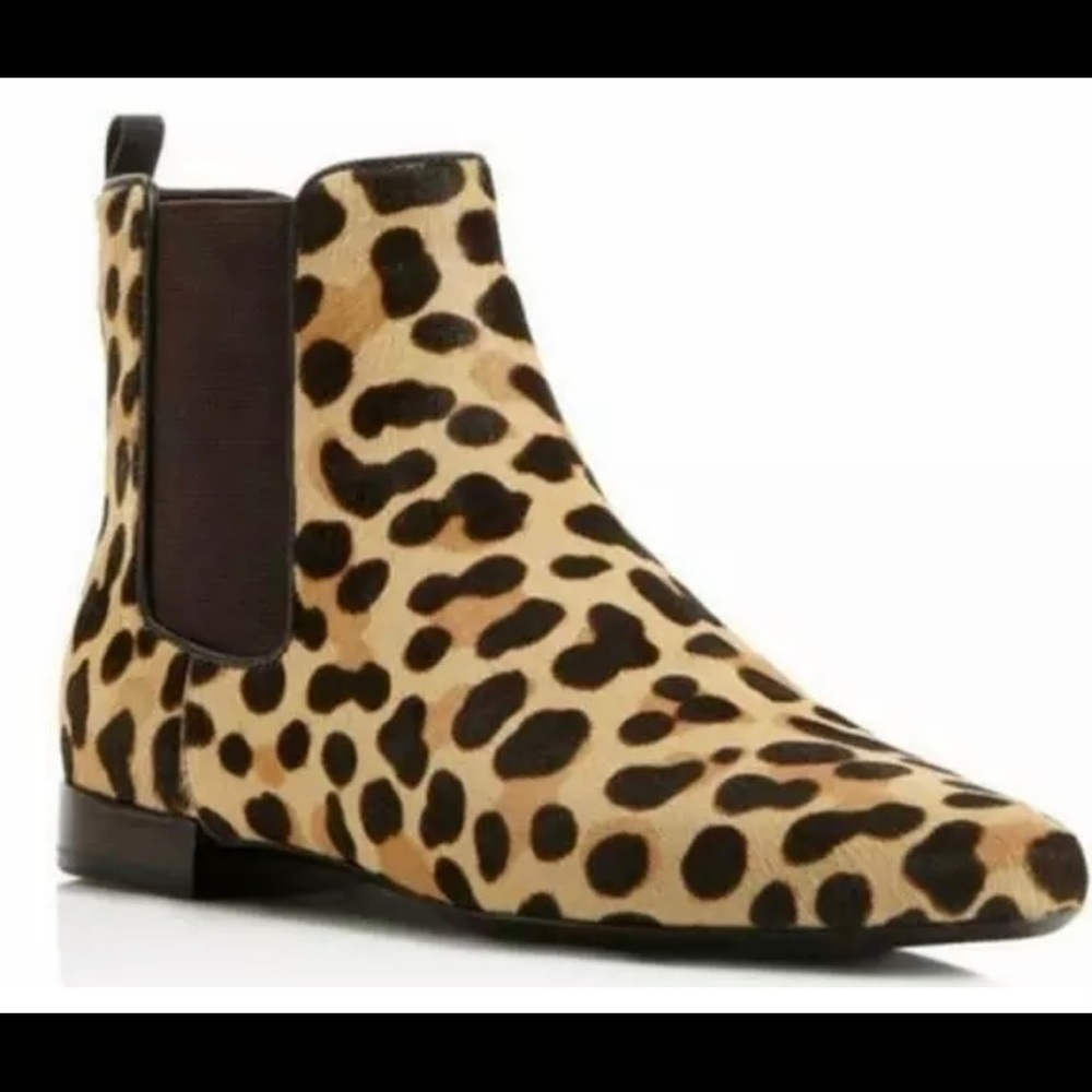 RARE, Tory Burch, Calf Hair Leopard Bootie, Sz 9 1/2 M, HARD TO FIND, EEUC - Picture 9 of 11
